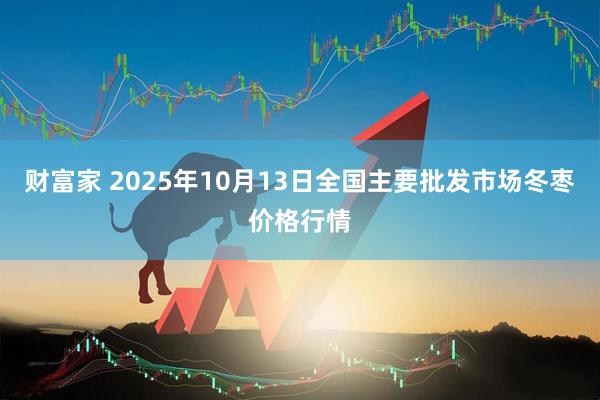 财富家 2025年10月13日全国主要批发市场冬枣价格行情