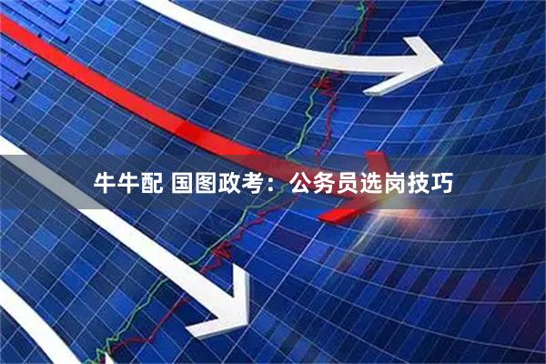 牛牛配 国图政考：公务员选岗技巧